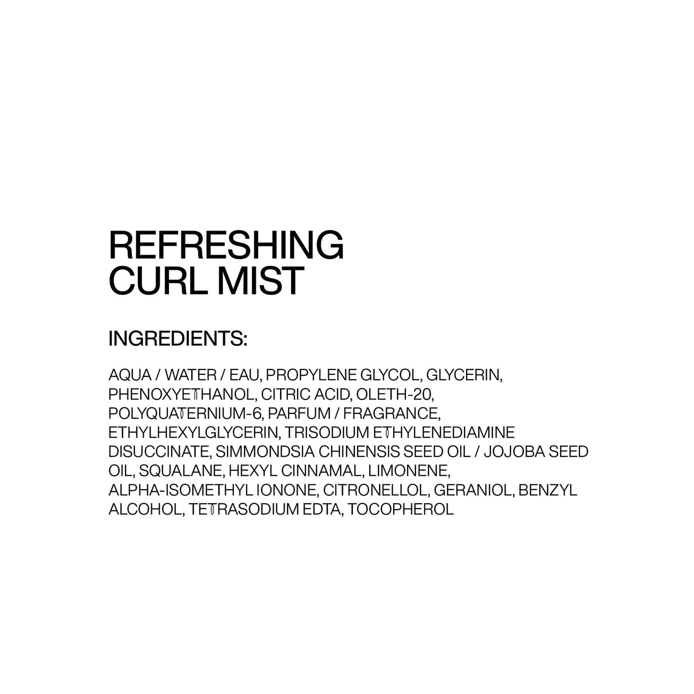 REDKEN Hair Treatment REDKEN Refreshing Curl Mist