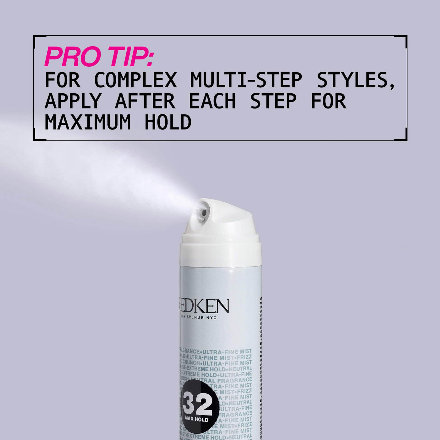 REDKEN Hairspray REDKEN Max Hold 32 Hairspray Neutral Fragrance