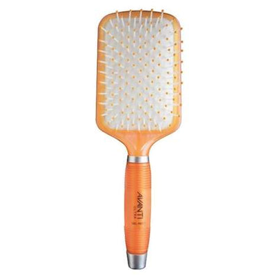 Leah's Locks Salon Essentials Hair Brush AVANTI® Ultra Cushion Ceramic Brush with Silicone Gel Handle