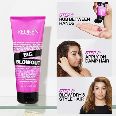 Leah's Locks Salon Essentials Hair Gel REDKEN Heat Protecting Blowout Jelly