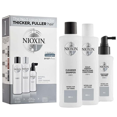 Leah's Locks Salon Essentials Treatment Nioxin Kit System 1