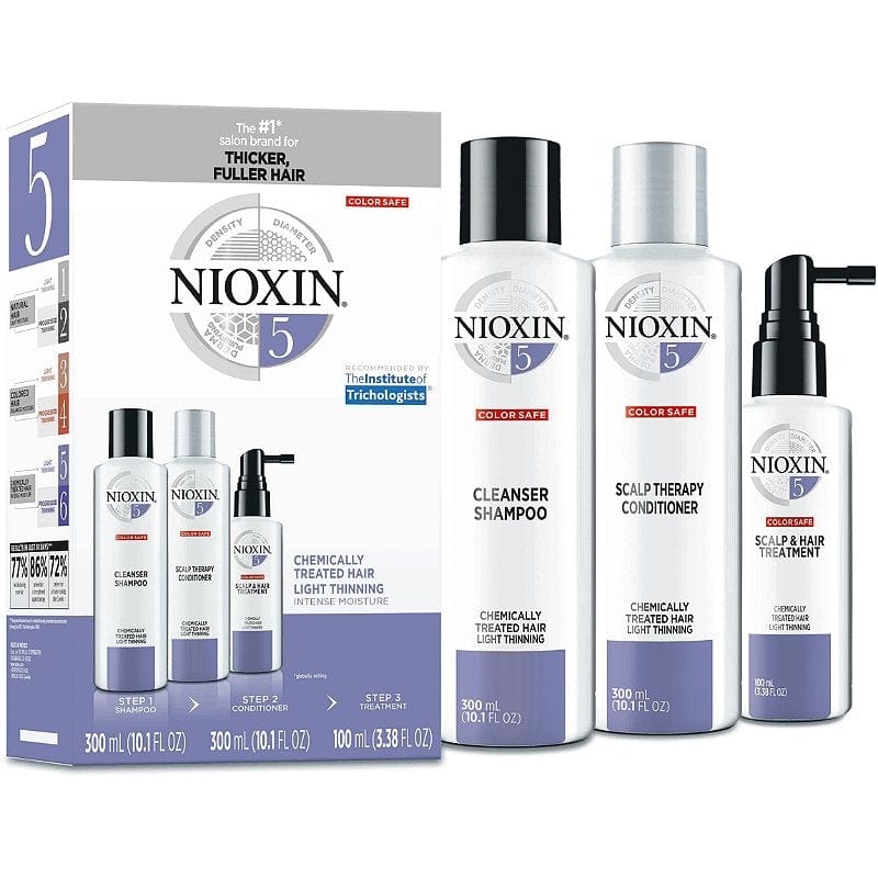 Leah's Locks Salon Essentials Treatment Nioxin Kit System 5