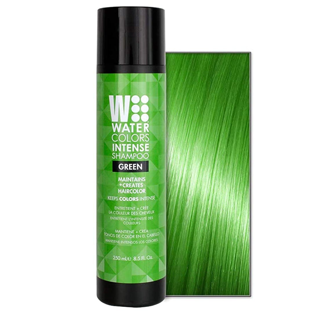 Green Pattern Shampoo WATERCOLORS Intense Green Shampoo, Ontario, Canada – Leah's Locks Salon ...